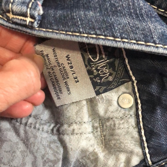 Silver jeans Aiko size 27/33 and sober Tuesday 28/33 - Picture 6 of 8